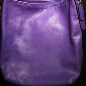 Shoulder strap Coach purse